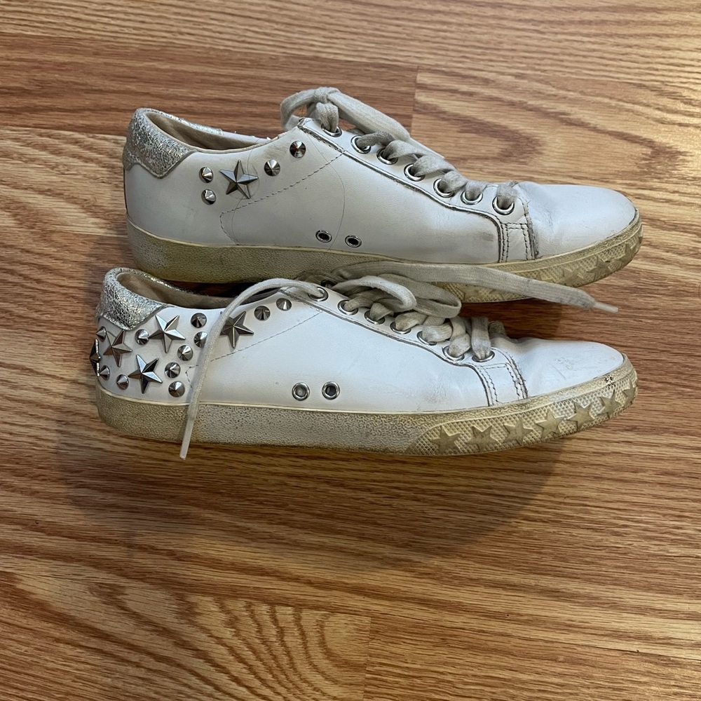 Ash Studded White Sneakers - size 38